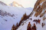 The Trail Over the Pass - Henry Farny