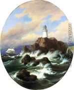 Longships Lighthouse, Land's End - Thomas Birch