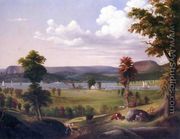 Summer Landscape Near New Haven, View from East Haven - George Henry Durrie