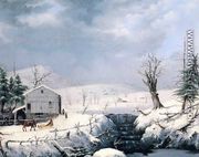 Winter in New England - George Henry Durrie