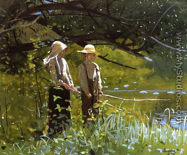 Fishing I - Winslow Homer