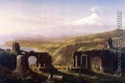 Mount Aetna from Taormina, Sicily - Thomas Cole