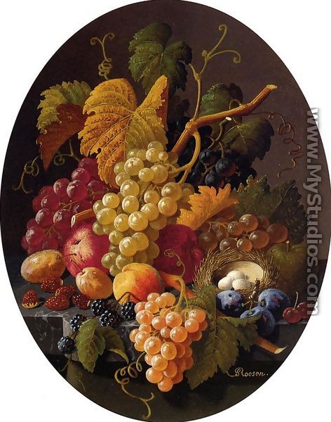 Still Life with Fruit XI - Severin Roesen