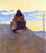 When His Heart is Bad - Frederic Remington