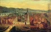 Pittsburgh after the Fire, 1845, from Boyd's Hill - William Coventry Wall