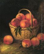 Basket of Peaches - Thomas Addison Richards