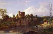 Chepstow Castle on the Wye - Jasper Francis Cropsey