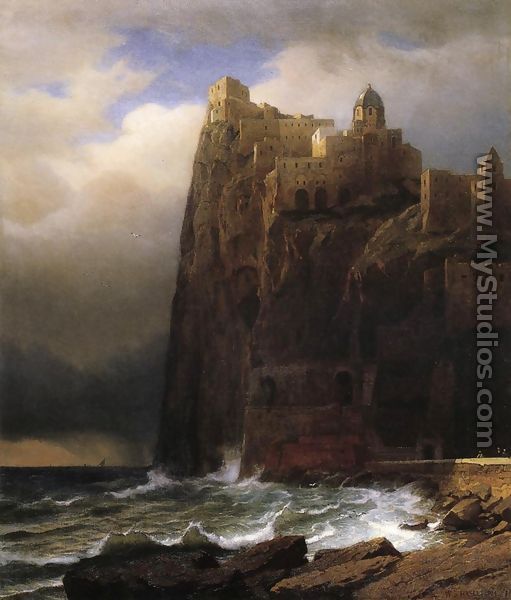 Coastal Cliffs - William Stanley Haseltine