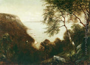 View of Palisades, Hudson River - David Johnson
