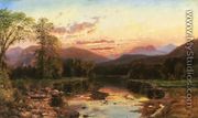 Sunset Landscape - Edmund Darch  Lewis