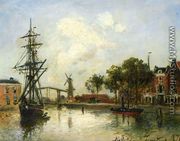 Entry to the Port, Rotterdam - Johan Barthold Jongkind