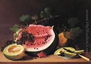 Still Life with Watermelon - James Peale