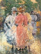 Conversation on the Avenue - Frederick Childe Hassam