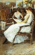 Mrs. Hassam and Her Sister - Frederick Childe Hassam