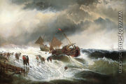 Shipwreck - Edward Moran