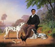 Sacramento Indian with Dogs - Charles Christian  Nahl