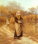 Gathering Firewood - Helen Mary Elizabeth Allingham, R.W.S.