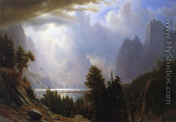 Landscape I - Albert Bierstadt