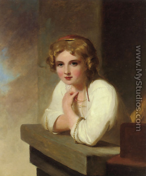 Peasant Girl (after Rembrandt