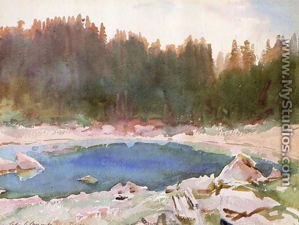 Lake in the Tyrol - John Singer Sargent