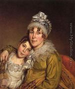 Mother Caressing Her Convalescant Daughter - Charles Willson Peale
