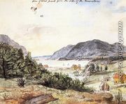 View of West Point from the Side of the Mountain - Charles Willson Peale