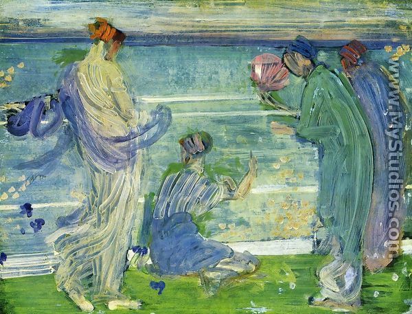 Variations in Blue and Green - James Abbott McNeill Whistler