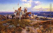 Wagons - Charles Marion Russell