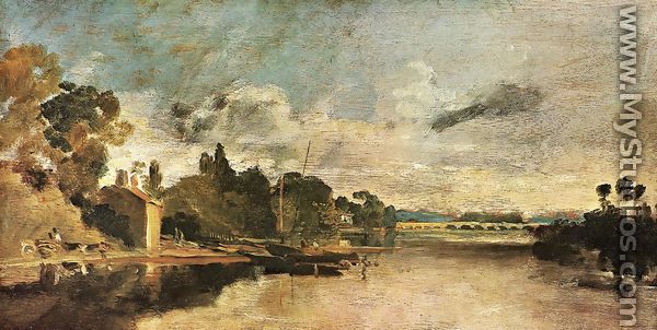 The Thames near Walton Bridges - Joseph Mallord William Turner