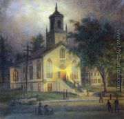 Lecure Night at the Baptist Church, Port Jefferson - William Davis