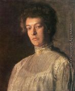 Portrait of Mrs. Kern Dodge (Helen Peterson Greene) - Thomas Cowperthwait Eakins