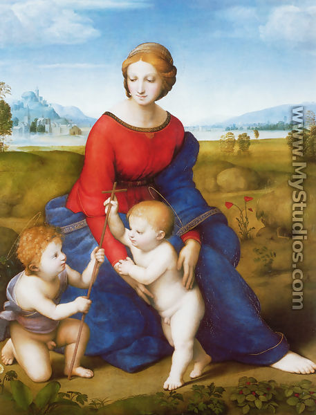 Madonna of the Meadow - Raffaelo Sanzio