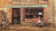 Blue and Orange: The Sweet Shop - James Abbott McNeill Whistler