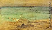 Violet and Blue: The Little Bathers, Perosquerie - James Abbott McNeill Whistler