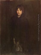 The Boy in a Cloak - James Abbott McNeill Whistler