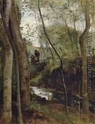 Stream in the Woods - Jean-Baptiste-Camille Corot