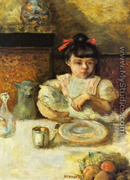Child and Cats - Pierre Bonnard