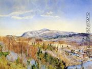 Mt. Everett from Monument Mountain in April - Henry Roderick  Newman