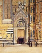 The South Door of the Duomo - Henry Roderick  Newman