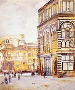 The Baptistery of San Giovanni - Henry Roderick  Newman