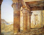 Temple of Philae from the Outer Court - Henry Roderick  Newman