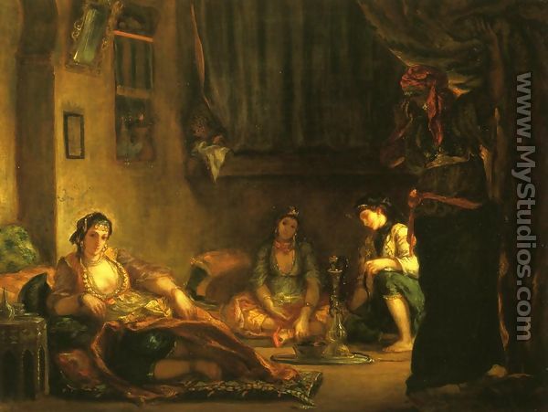 Women of Algiers in Their Apartmente - Eugene Delacroix