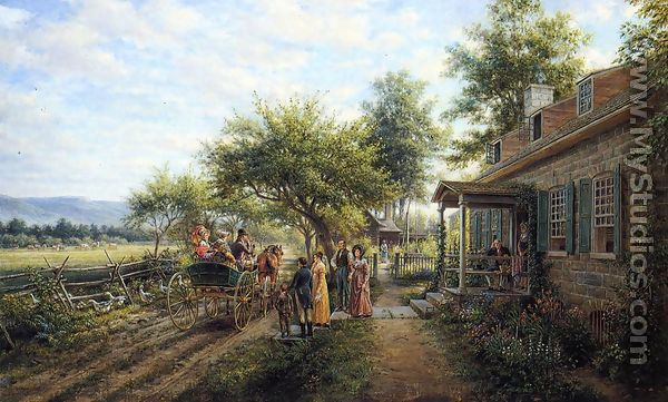 News of the War of 1812 - Edward Lamson Henry