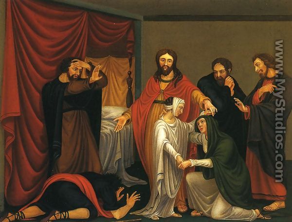 Christ Raising the Daughter of Jairus - William Sidney Mount