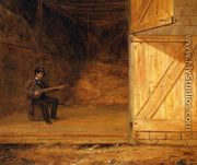 The Banjo Player in the Barn - William Sidney Mount