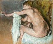 Woman Drying Her Arms - Edgar Degas