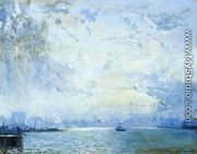 The Mystic River Docks - Arthur C. Goodwin
