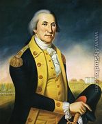 Portrait of George Washington before Nassau Hall - Charles Peale Polk