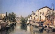 Venetian Canal Scene - Martin Rico y Ortega