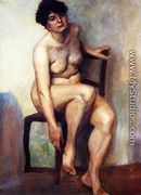 Female Nude - Lovis (Franz Heinrich Louis) Corinth